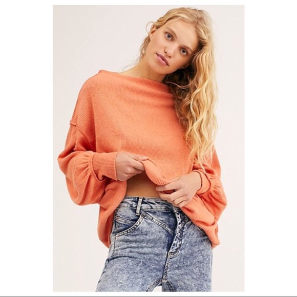 FREE PEOPLE BOHO TUNIC PULLOVER TOP A3C - Picture 2 of 16